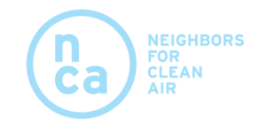 Neighbors for Clean Air Logo Blue Transparent