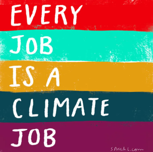 Every job is a climate job