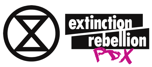 Extinction Rebellion PDX Logo