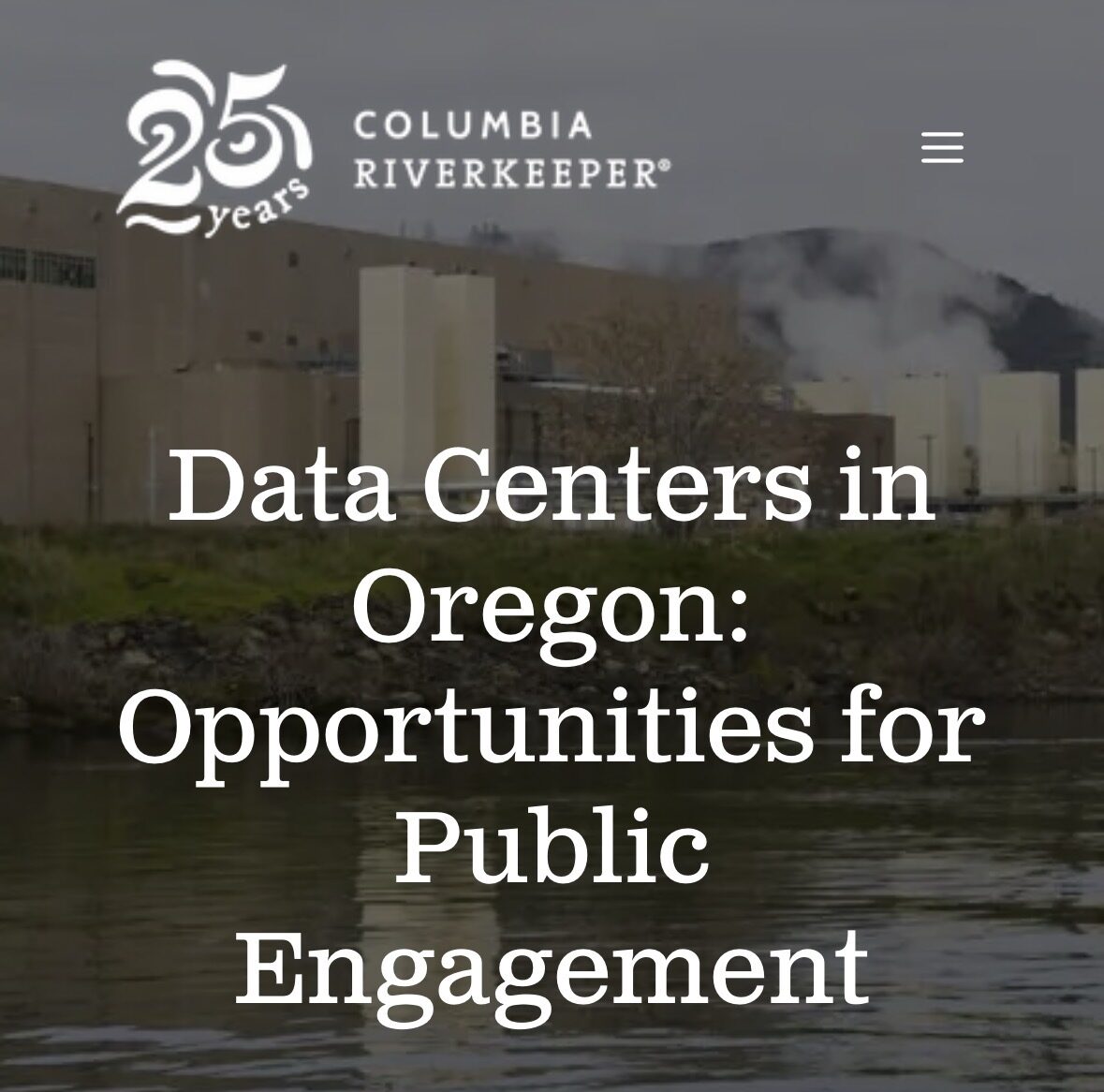 Data Centers listening session